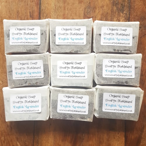Image of Soap English Lavender with Lavender Seeds (Pack of 2)