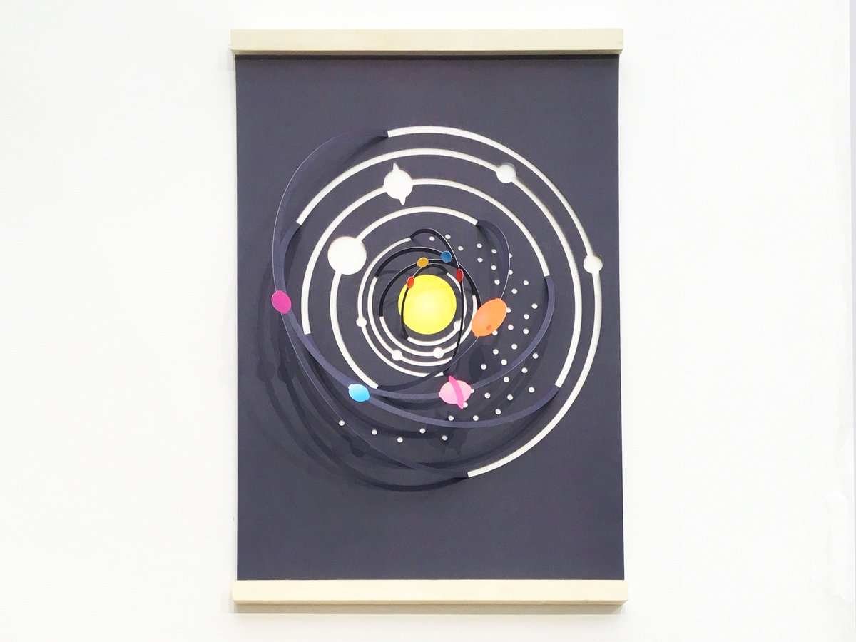 Image of A3 Fold Out Solar System Poster