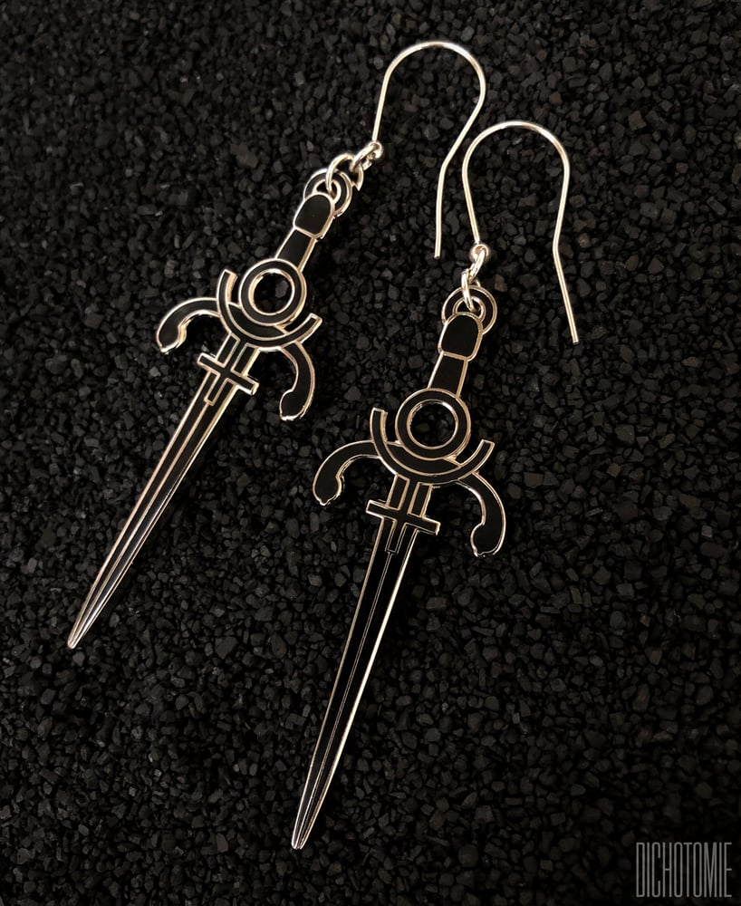 Image of Pluto’s Orbit Earrings Deluxe Bundle