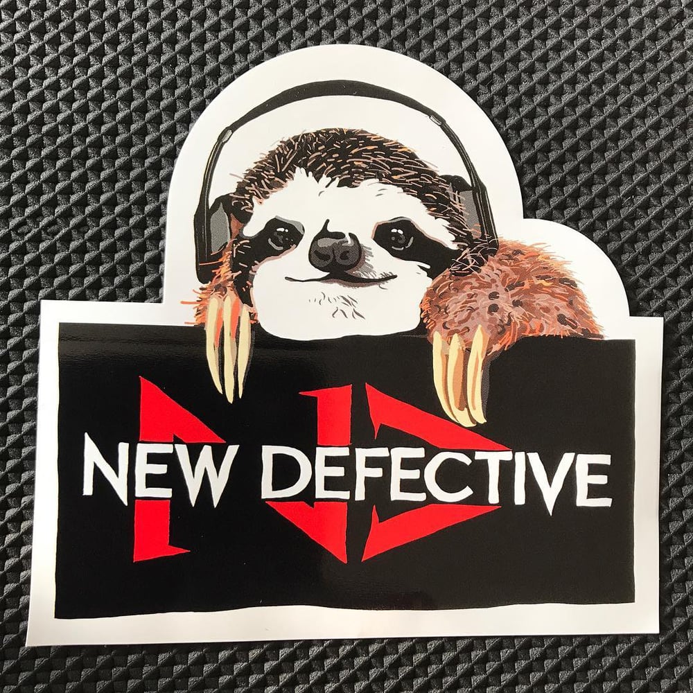 Image of New Defective Sloth Sticker