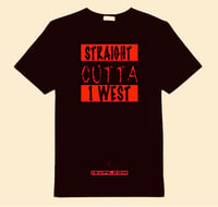 Image 1 of Straight outta 1west (SHIRT) -MEN