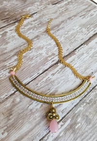 Image 1 of Vintage Tin Collar Necklace