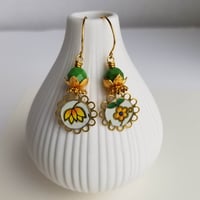Image 1 of Daisy Tin Earrings