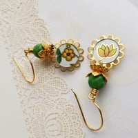 Image 4 of Daisy Tin Earrings