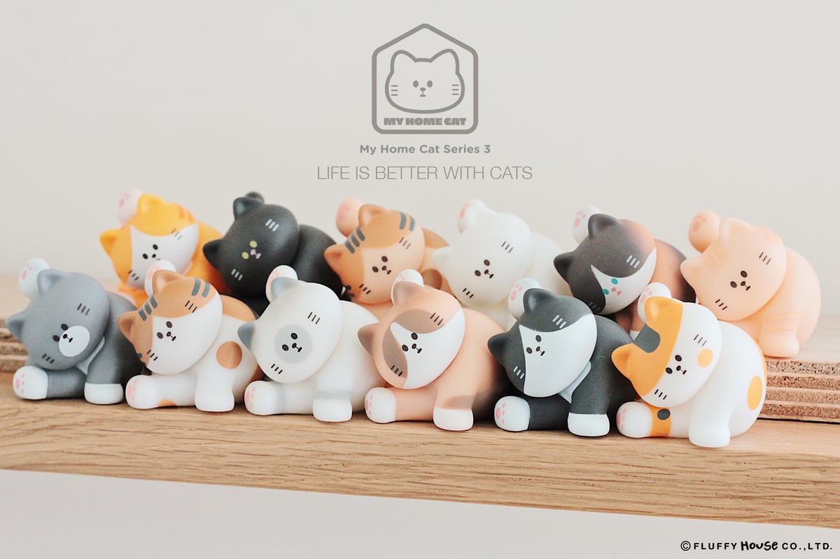 My Home Cat Blind Box Series (Whole Set)