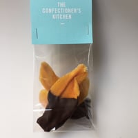 Image 1 of Hand Dipped - Sliced Mango in Dark Chocolate