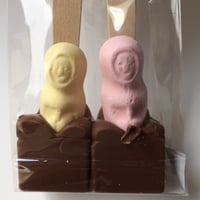Image 2 of Hot Chocolate Spoons - Eskimo & Milk Chocolate