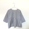 Rosa Blouse- different grey patterns