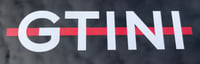 GTINI - Red Strike window sticker 
