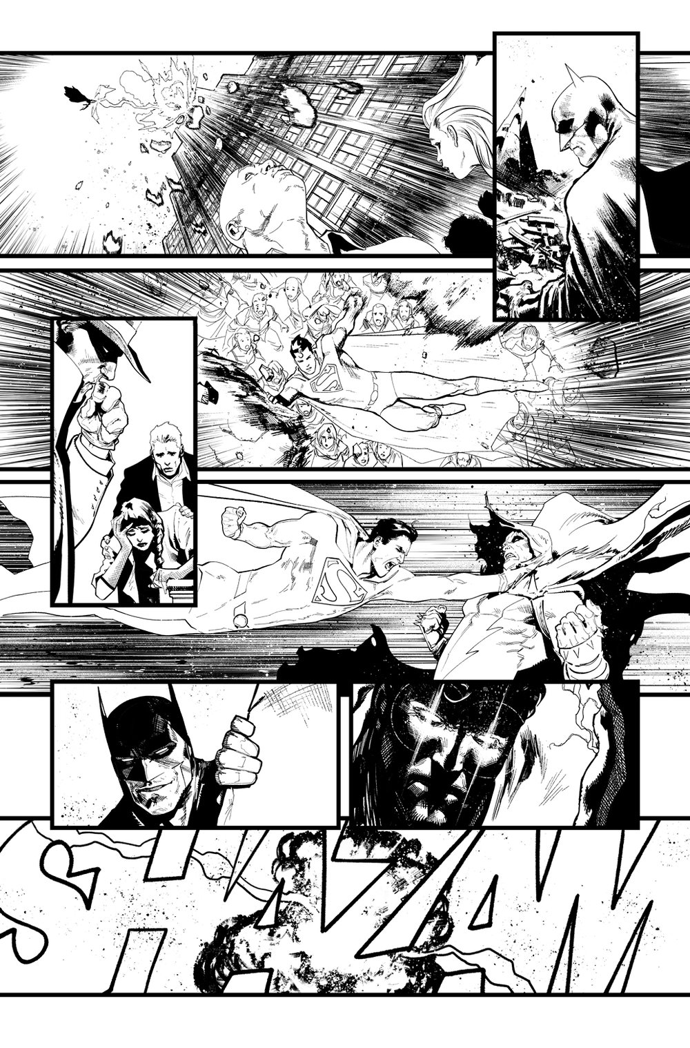 Image of BATMAN/SUPERMAN #2 p.05 ARTIST'S PROOF