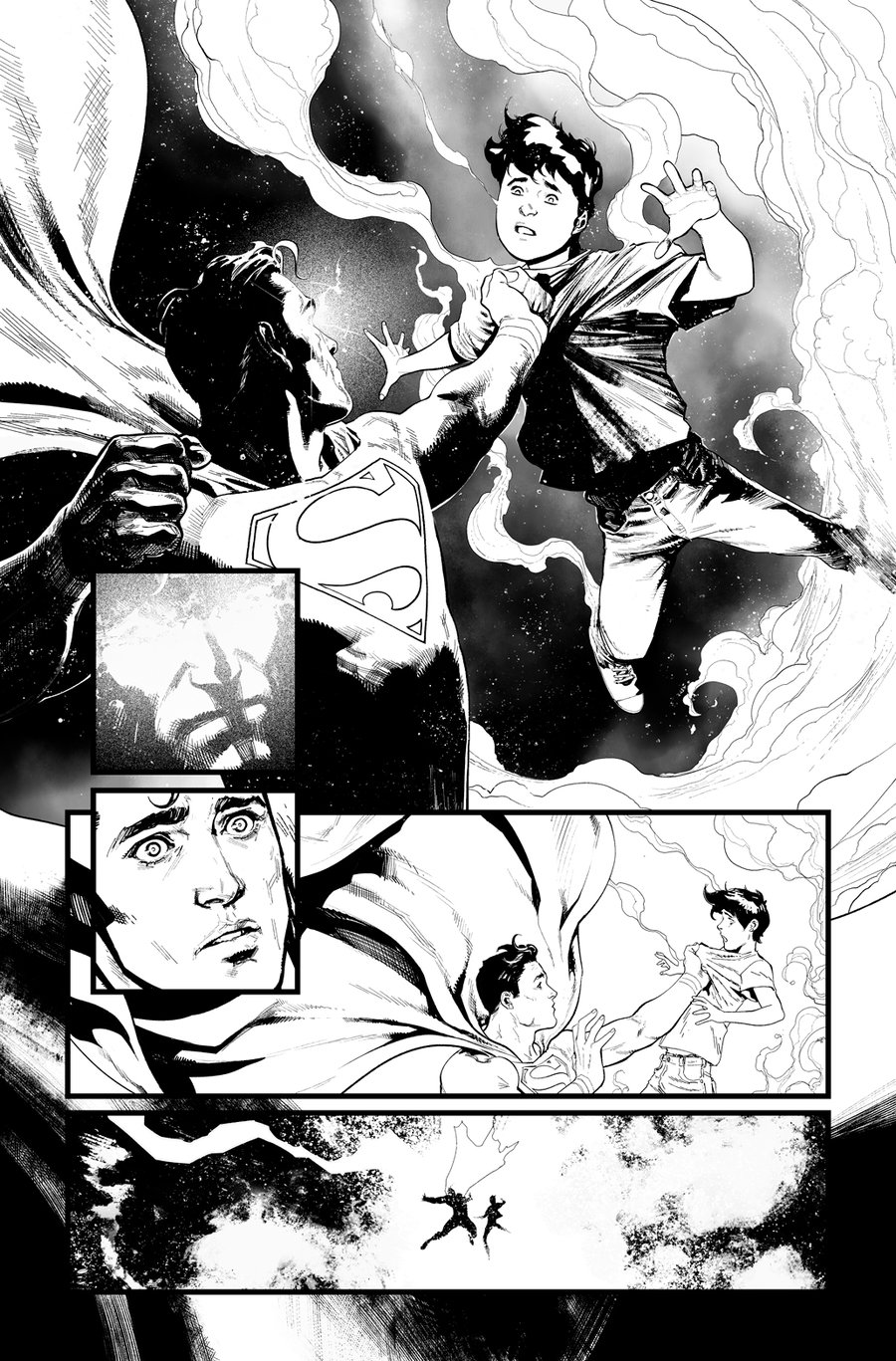 Image of BATMAN/SUPERMAN #2 p.06 ARTIST'S PROOF