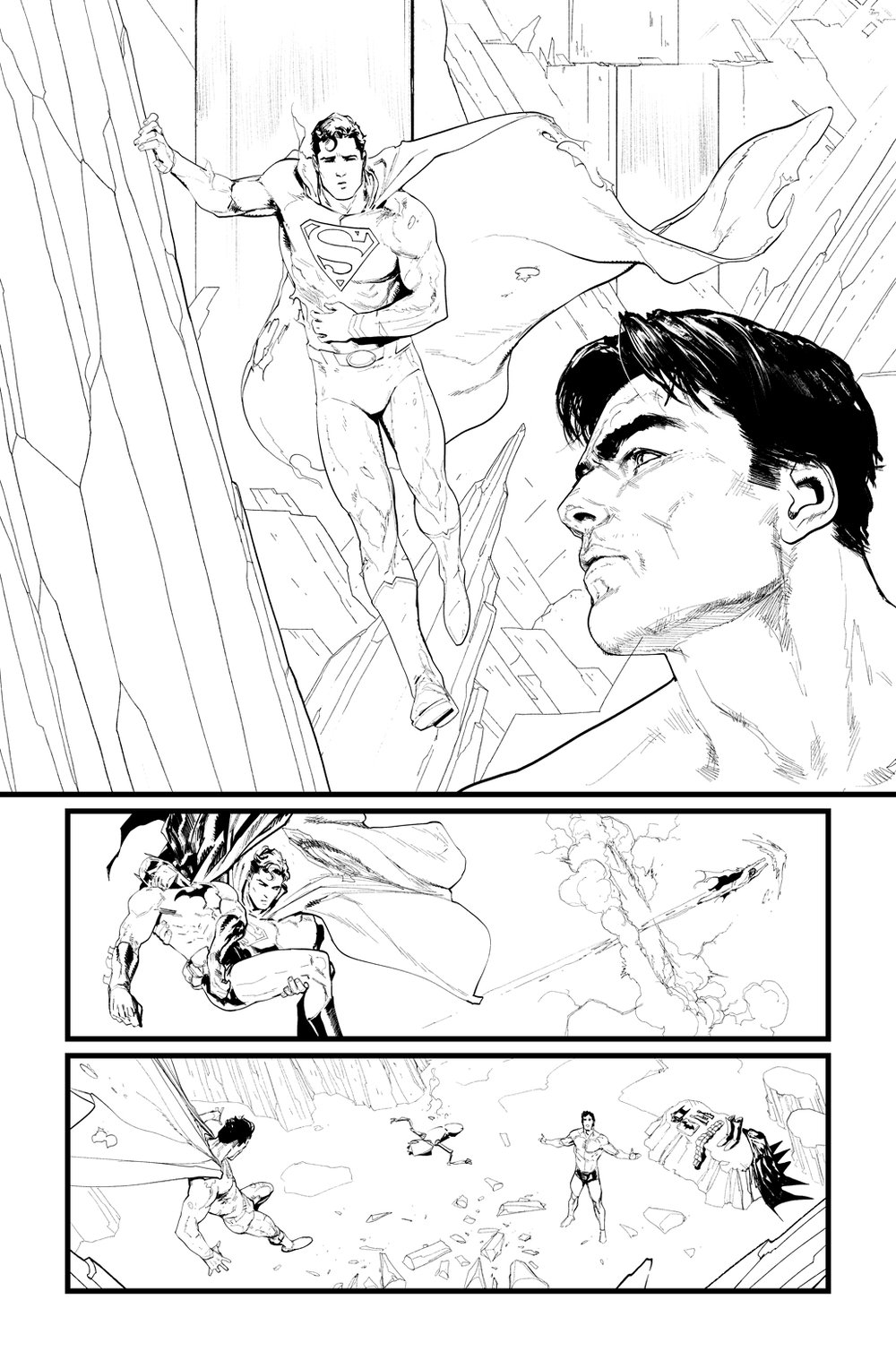 Image of BATMAN/SUPERMAN #2 p.14 ARTIST'S PROOF