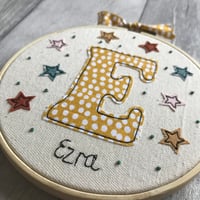 Image 4 of Initial and star hoop 