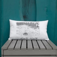 Native Temple Terrace Throw Pillow