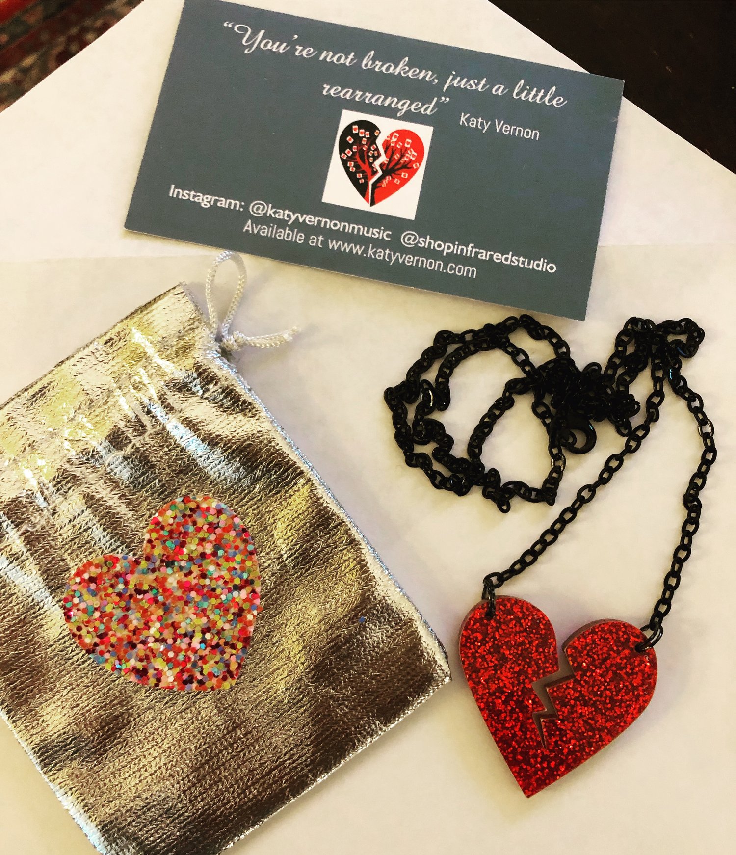 Image of Suit Of hearts jewelry collaboration