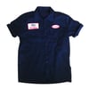 Mechanic Shop Button Up Shirt Navy