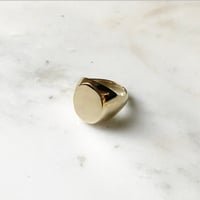 Classic Oval Signet Ring