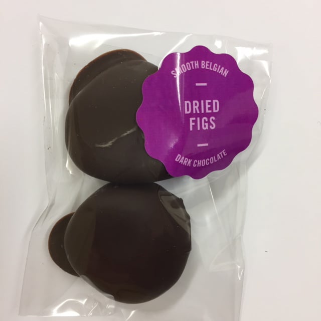 Image of Hand Dipped - Semi-Dried Figs in Dark Chocolate