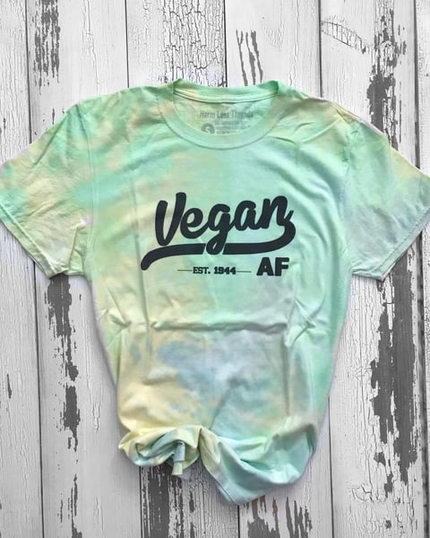 Image of Vegan af unisex tie dye