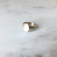 Image 1 of Textured Small Round Signet