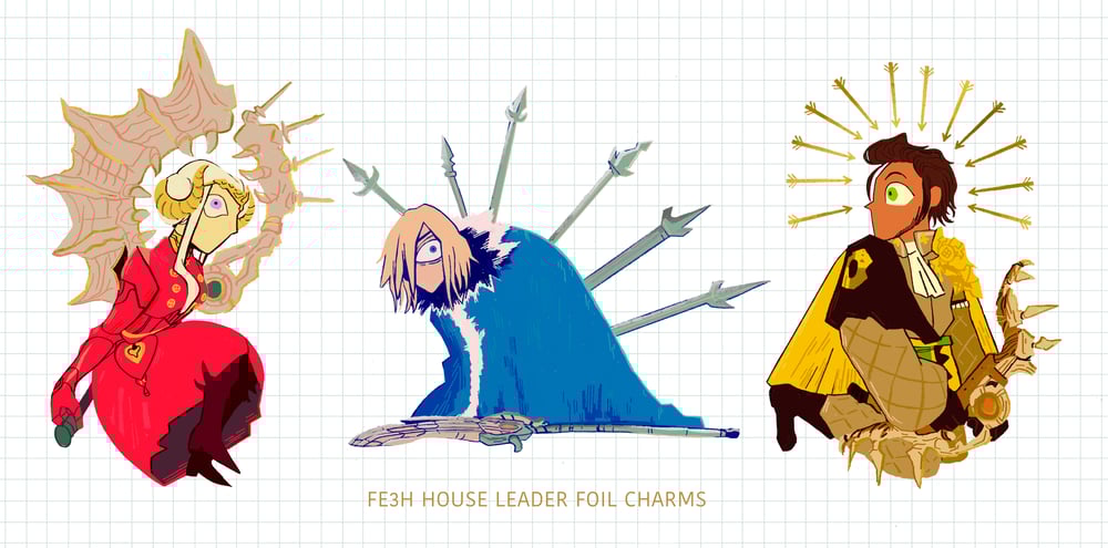 Image of House Leader Foil Charms