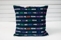 Black Guatemalan Pillow Cover