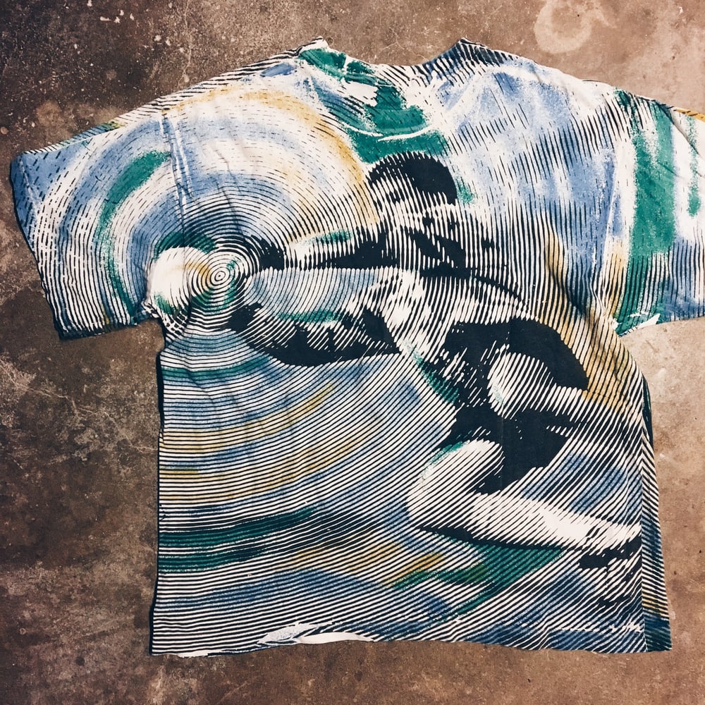 Image of Original Early 90’s Nike Soccer Full Print Tee.