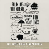 Fall Faves Stamp Brushes (Digital)