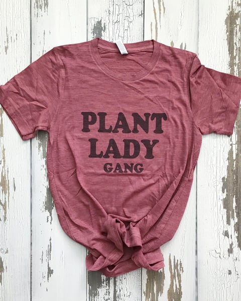 Image of Plant Lady Gang unisex tee