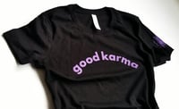 GOOD KARMA LADIES TEE (lavender)