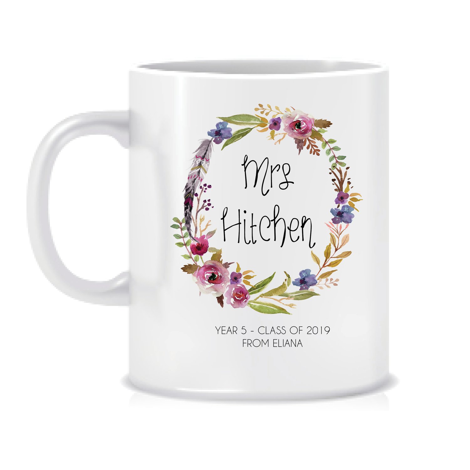 Image of Personalised Teacher Gift Mug