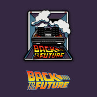 Image 1 of Back to the Future pin badge (UK only)