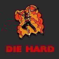 Image 1 of Die Hard pin badge (UK only)