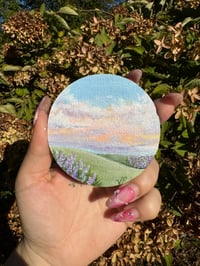 Image 1 of Lavender landscape magnet