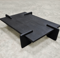 Image 3 of x+l 01 coffee table in black teak