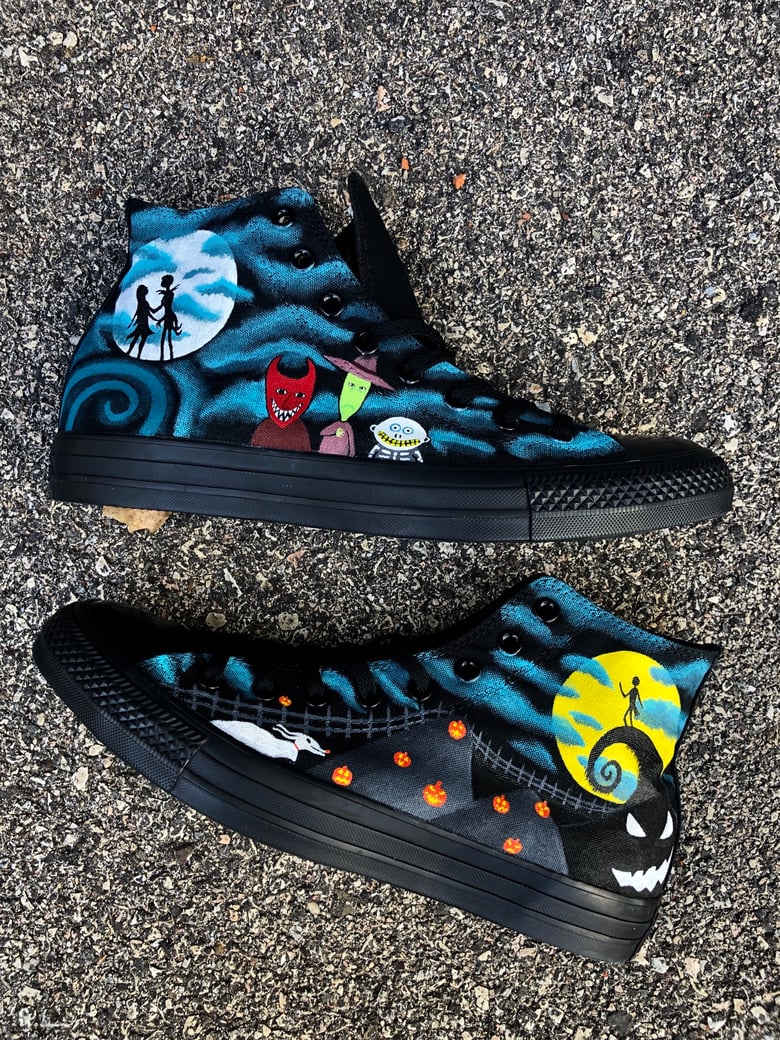 Image of Custom Hi-Top Converse (any characters/theme) 