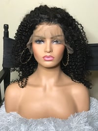 18in Kinky Curly Lace Wig 