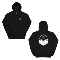 Worldwide Hoodie Black/White