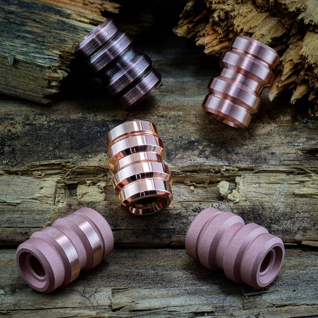 Image of Copper Keg Beads