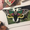 Goth Moth Magnet