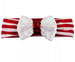 Image of ROCK BOTTOM BLOWOUT Christmas Headband with 4 Inch Sequin Bow- 6 choices