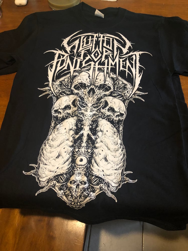 Image of Glutton for Punishment Lungs T Shirt