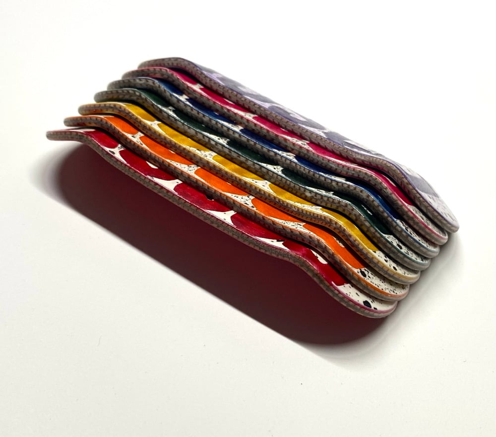 Image of 34mm NS3 - “ROY-G-BIV” Embossed Series