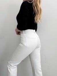 Image 3 of Zara white jeans // 36 