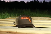 Image 1 of Brown and Orange Snapback