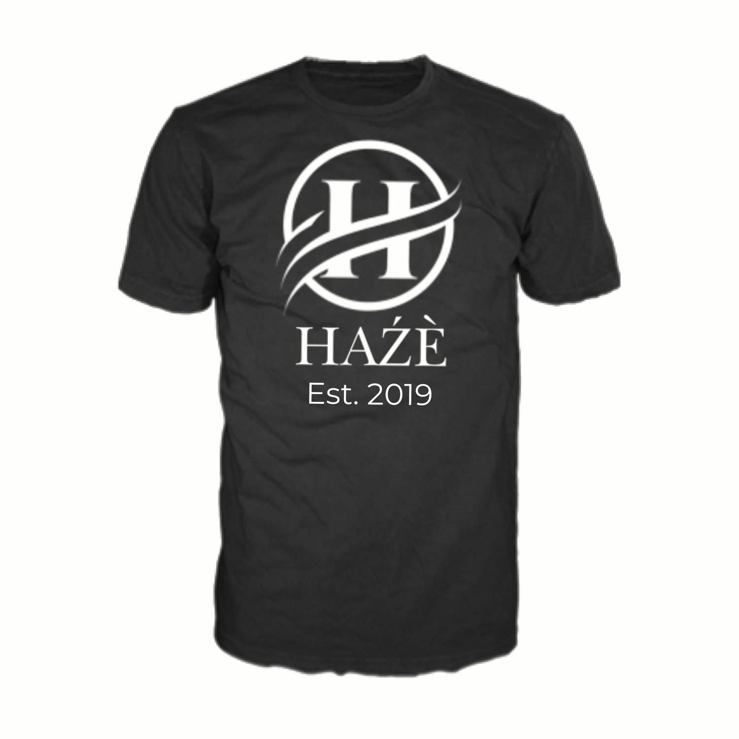 Image of HAŹÈ “H” Logo Black Tee 