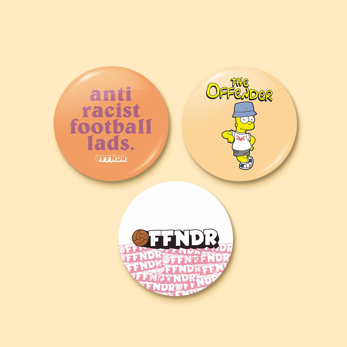 Image of Pin Button Pack - Offender Series