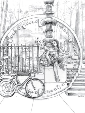 Image of Messenger Poet by Kurt Boone with Illustrations by Greg Ugalde