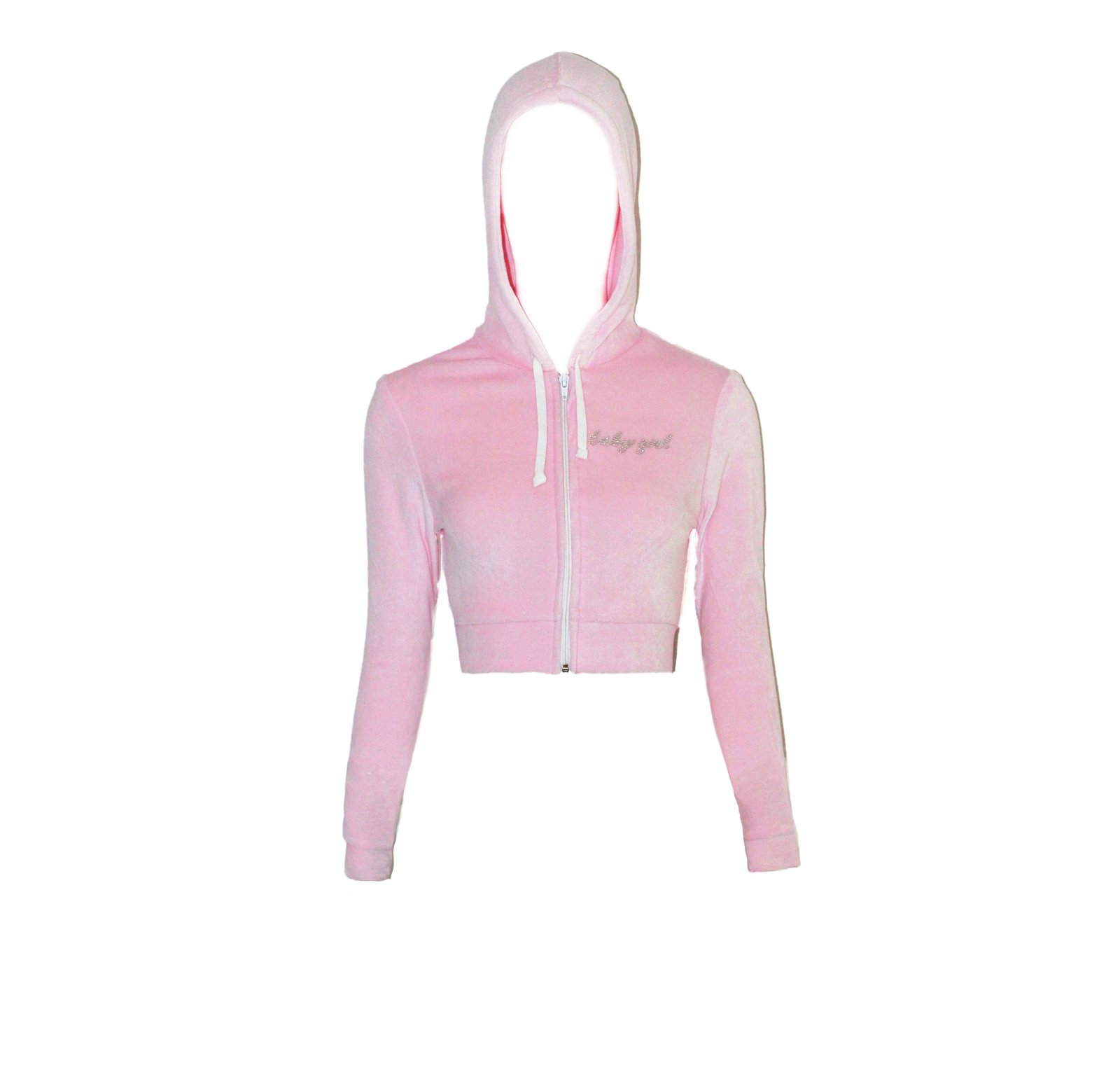 jaket baby pink