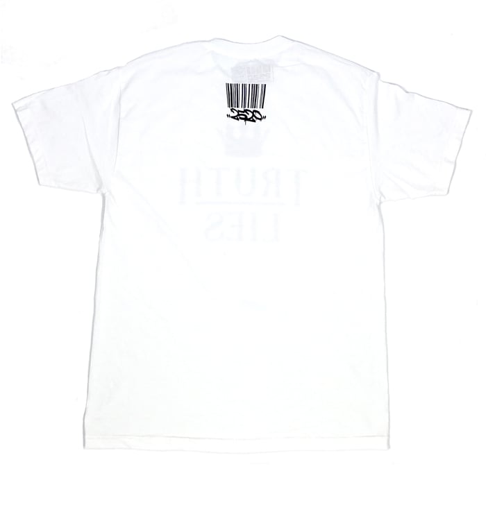 Image of TRUTH OVER LIES TEE - WHITE